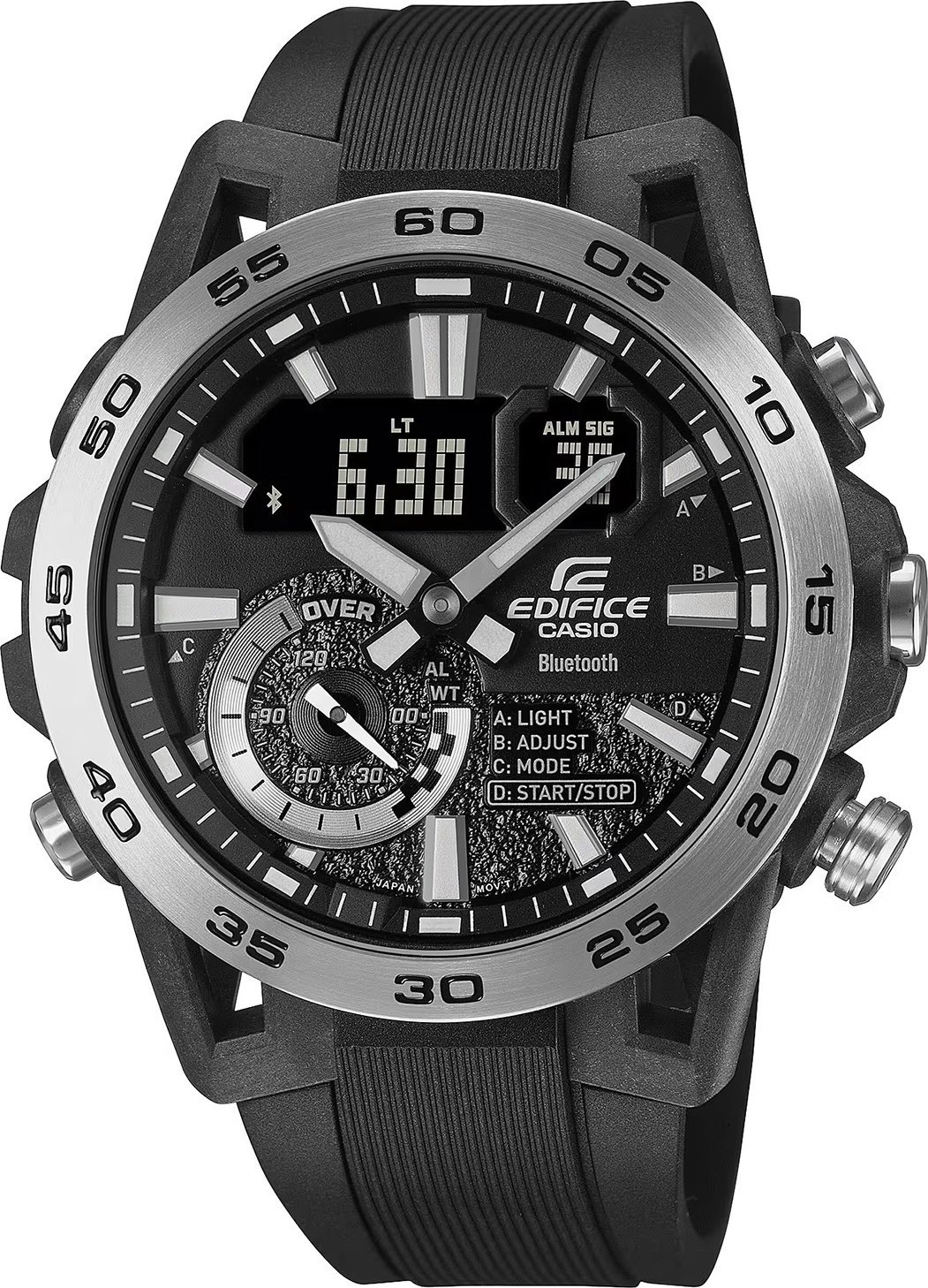Zegarek sportowy EDIFICE Casio Edifice ECB-40P-1AEF BLUETOOTH100m czarny