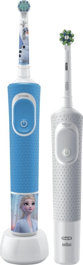 Szczoteczka Oral-B Vitality Kids D100 Frozen + D103 Niebieska