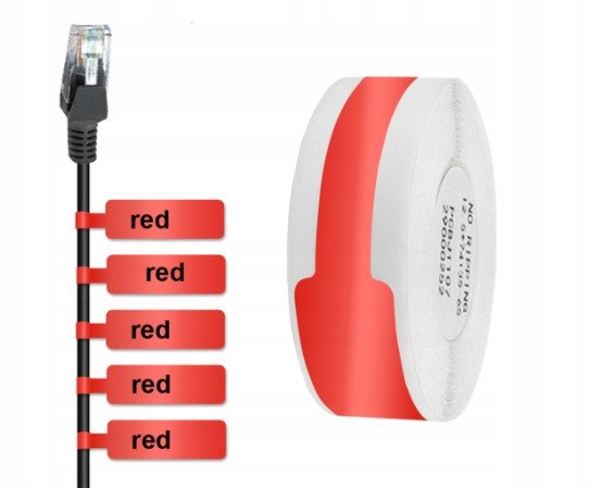 .NIIMBOT Naklejki Termiczne DO KABLI 12,5*109 65szt