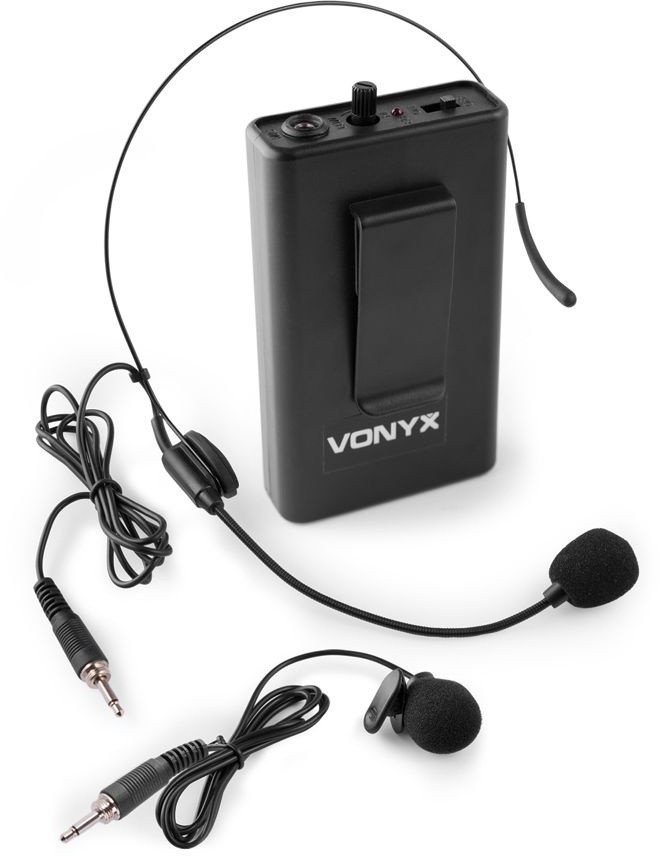 Zestaw mikrofonowy 863.1 MHZ Vonyx BP10 one size