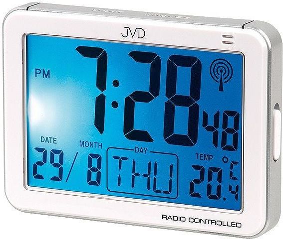 JVD Budzik RB852.1 Termometr DCF77