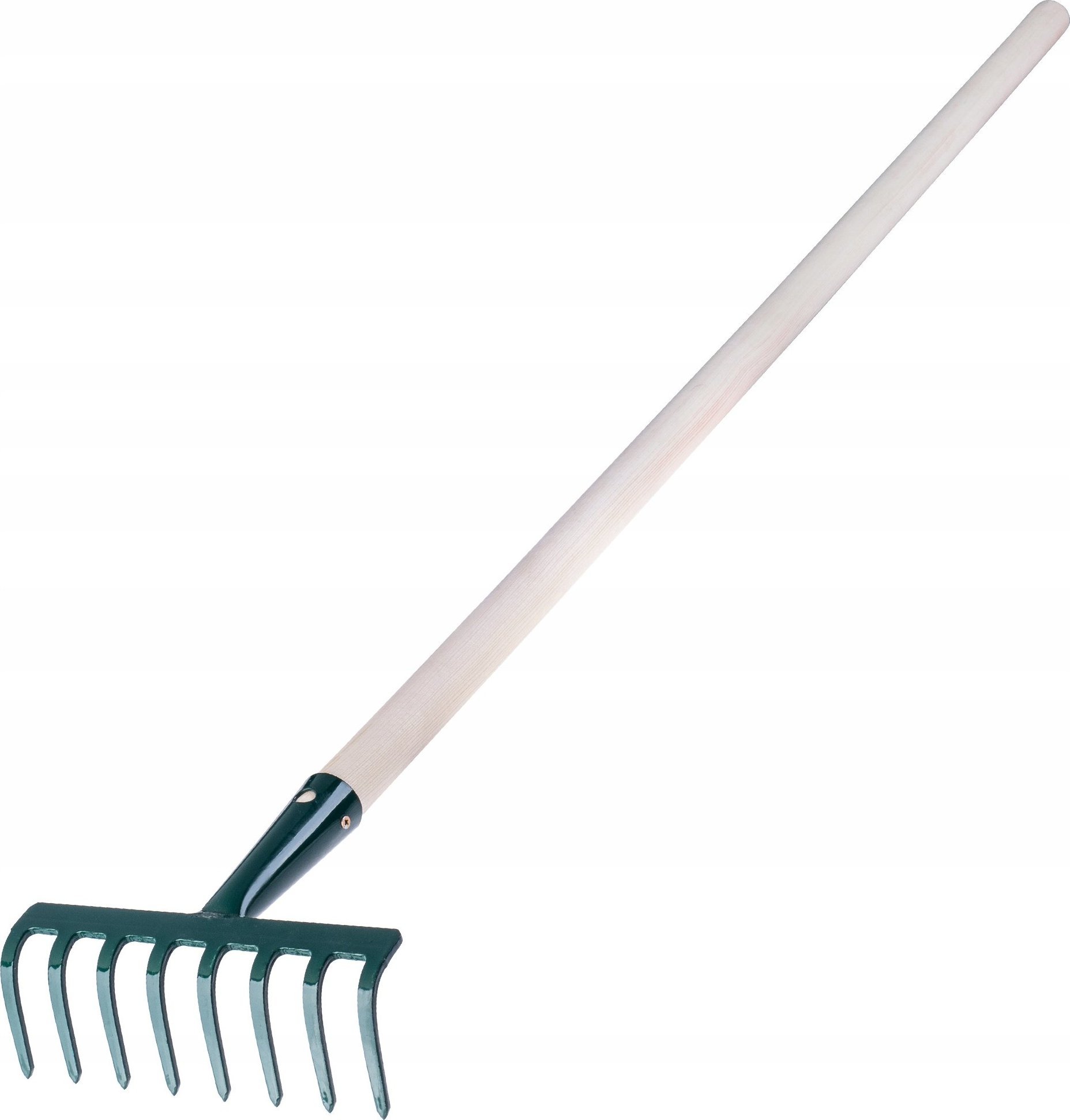 Kadax Grabie Do Trawy Liści Ogrodu Z Trzonkiem 8-Zębne