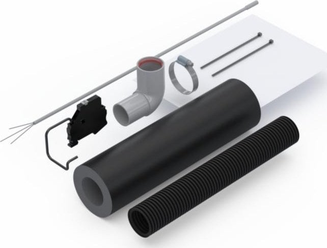 067616 KVR 10-30 F2040/AMS WĄŻ ODPROWADZENIA SKROPLIN 3M // Ź.BIAW.067616