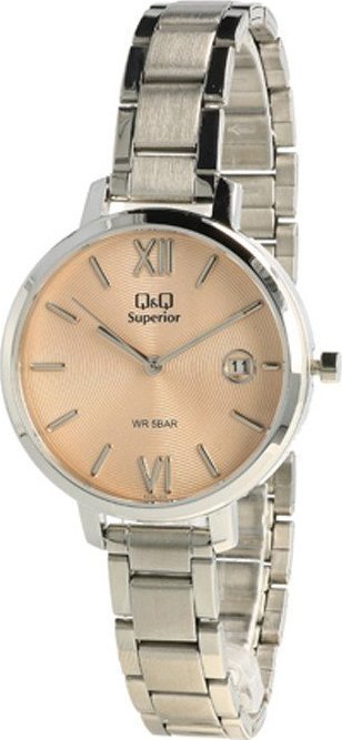 Zegarek QQ Zegarek damski QQ S325-202 srebrny