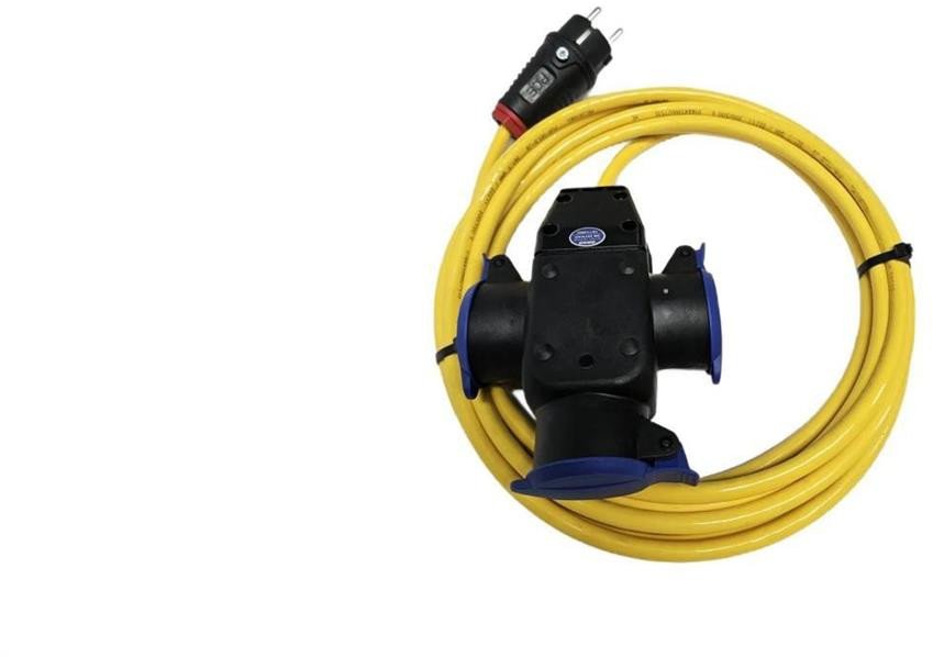 EXTREME Przedłużacz 3x1,5 PUR H07BQ-F 25m 3-fach 134625