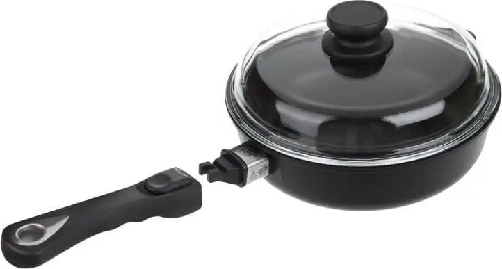 Patelnia AMT-Gastroguss Patelnia indukcyjna z odpinanym uchwytem AMTI728-E-Z20B