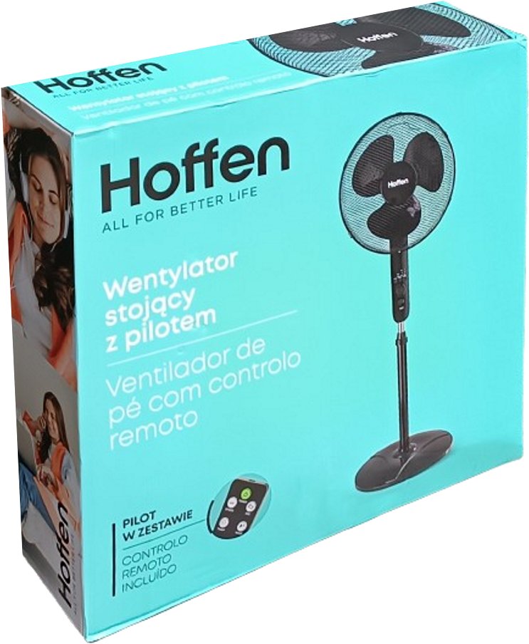 Wiatrak - Wentylator podłogowy Hoffen 45W - Pilot