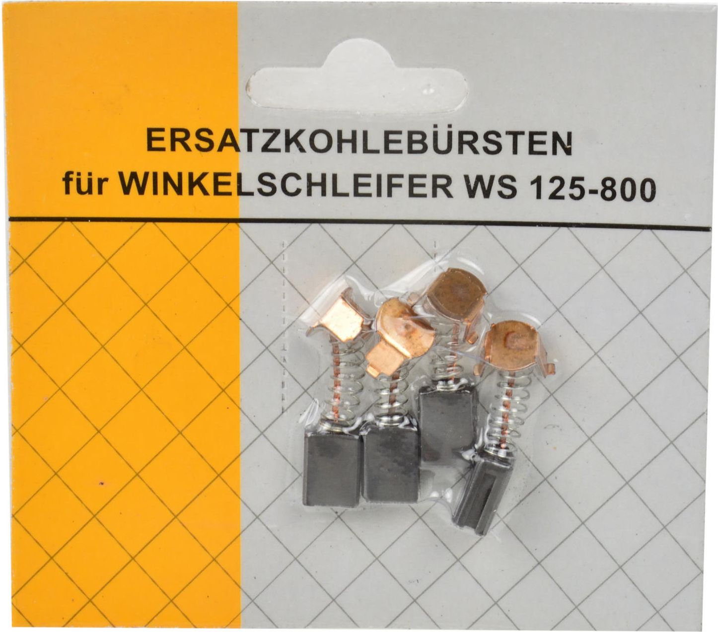 Geko szczotki węglowe szlifierki 125 blister 4 sztuki 5x8x10 (G00474)