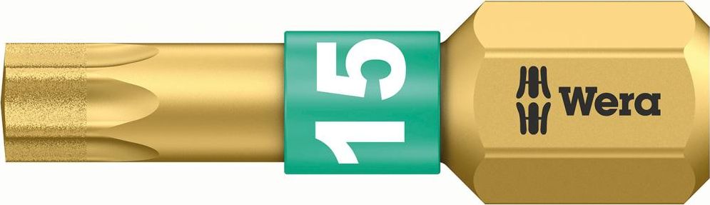 Wera Profesjonalny Bit Grot do Drewna TORX Wera 25mm T10, T15, T20, T25, T30, T40