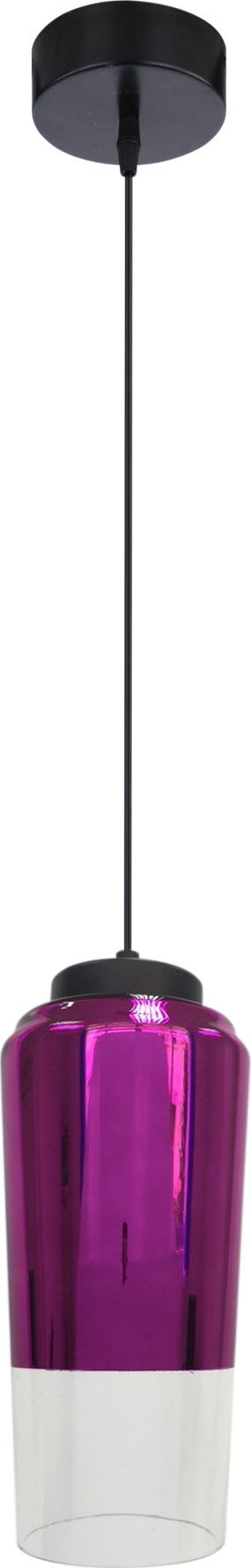 Lampa wisząca Candellux Tube nowoczesna transparentny (31-51288)