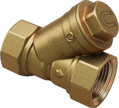 4990420 / VALVEX / FILTR SKOŚNY DO WODY DN25 Z WKŁĄDEM MAGNETYCZNYM