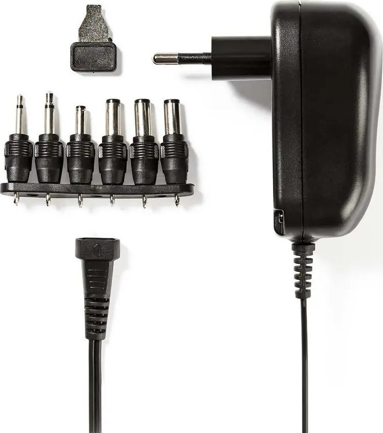Nedis Nedis ACPA001 adapter zasilający/ inwentor Wewnętrzna 12 W Czarny