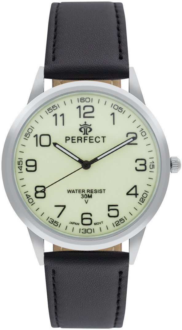 Zegarek Perfect GXB432-04 męski klasyczny świecąca tarcza .