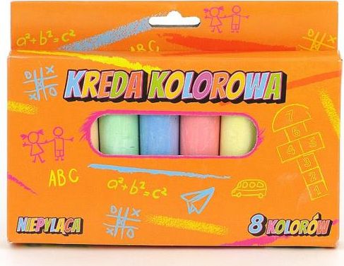 Adar Kreda 8 kolorów gruba (413177)