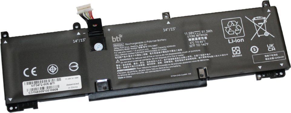 Origin Origin Storage M73472-005-BTI akumulator przemysłowy Litowo-jonowa (Li-Ion) 4430 mAh 11,58 V