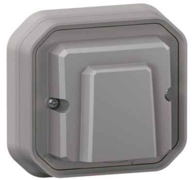 Legrand NOWE PLEXO Wyjście kablowe z uchwytem komplet podtynkowy 16A - 230V AC szare 069848L