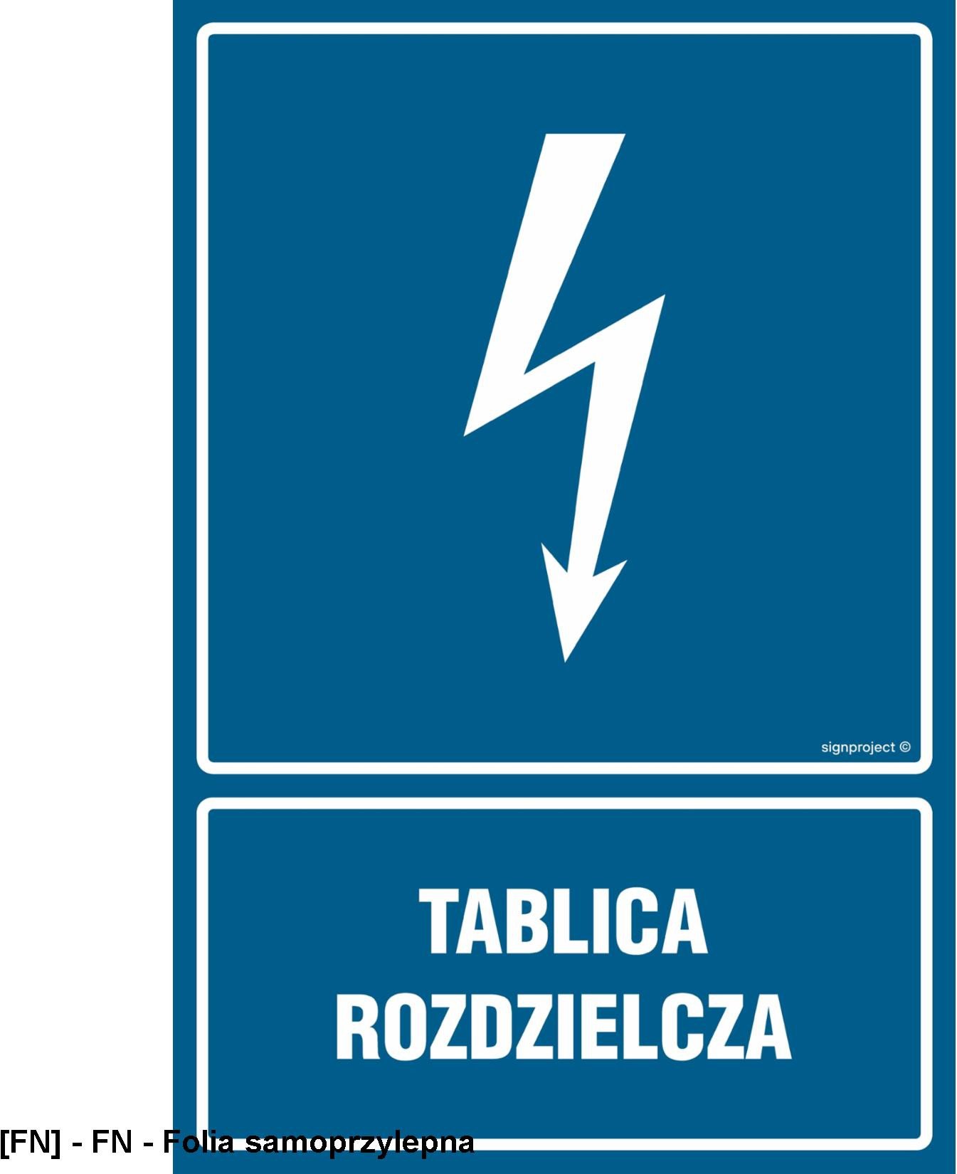 HG049 - Tablica rozdzielcza 50x75