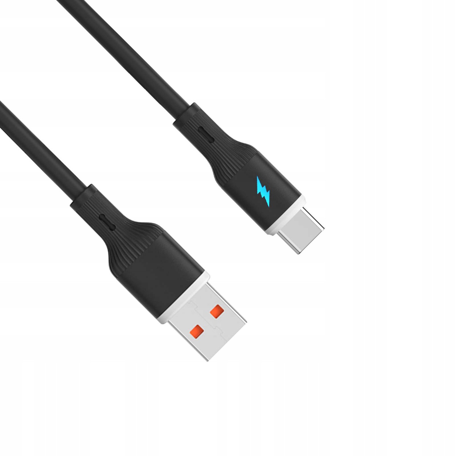 Kabel USB Akyga USB-C - USB-A 1 m Czarny (AK-USB-62)