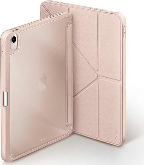 Etui na tablet Uniq UNIQ etui Moven iPad Air 10.9 (2022/2020) Antimicrobial różowy/ blush pink