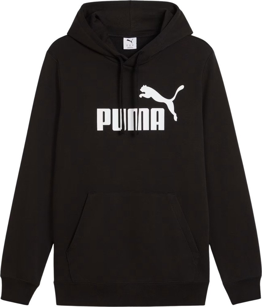 Bluza męska Puma ESS No.1 Logo Hoodie TR czarna 682572 01 XL