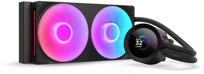NZXT Kraken Plus RGB 240 Procesor Chłodnica cieczy all-in-one 12 cm Czarny