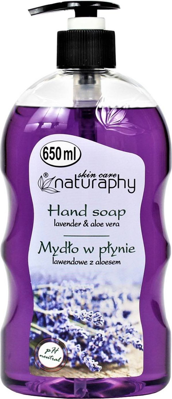BluxCosmetics Mydło w płynie lawendowe z aloesem 650 ml