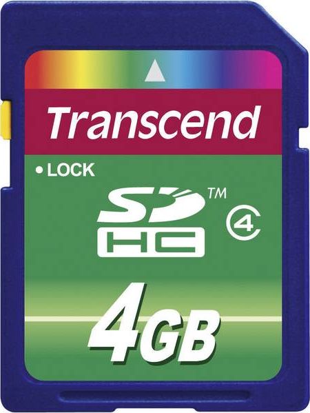 Karta Transcend SDHC 4 GB Class 4 (TS4GSDHC4)