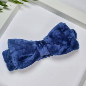 Yeye Opaska kosmetyczna do włosów gładka Yeye Granatowy