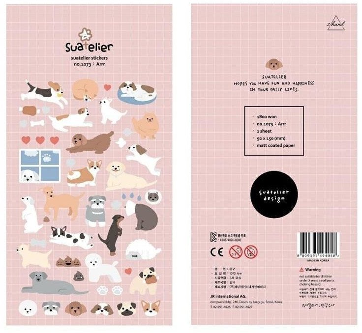 Naklejki ozdobne Pieski