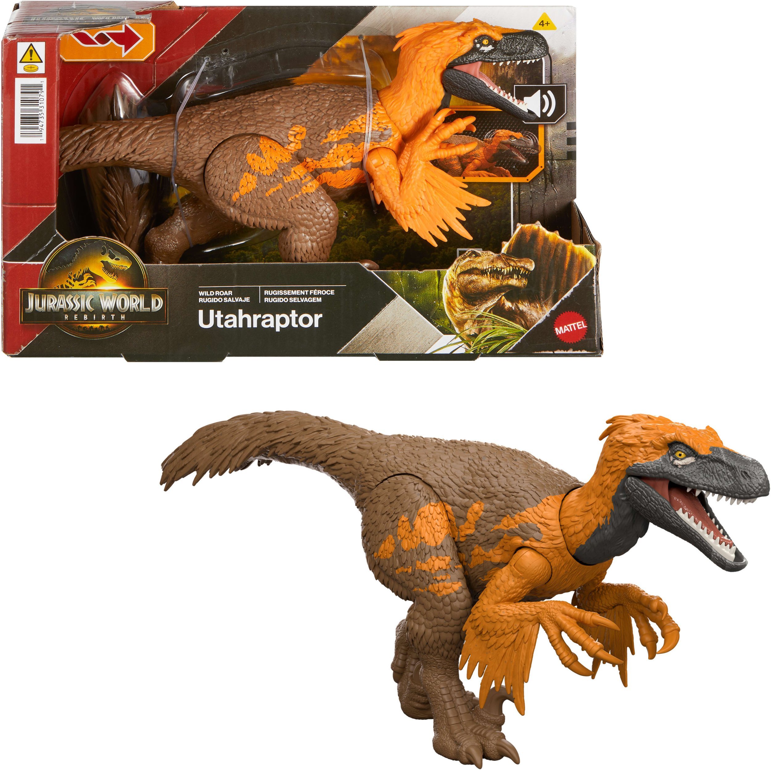 Figurka Mattel Jurassic World - Odrodzenie Utahraptor (JGC80)