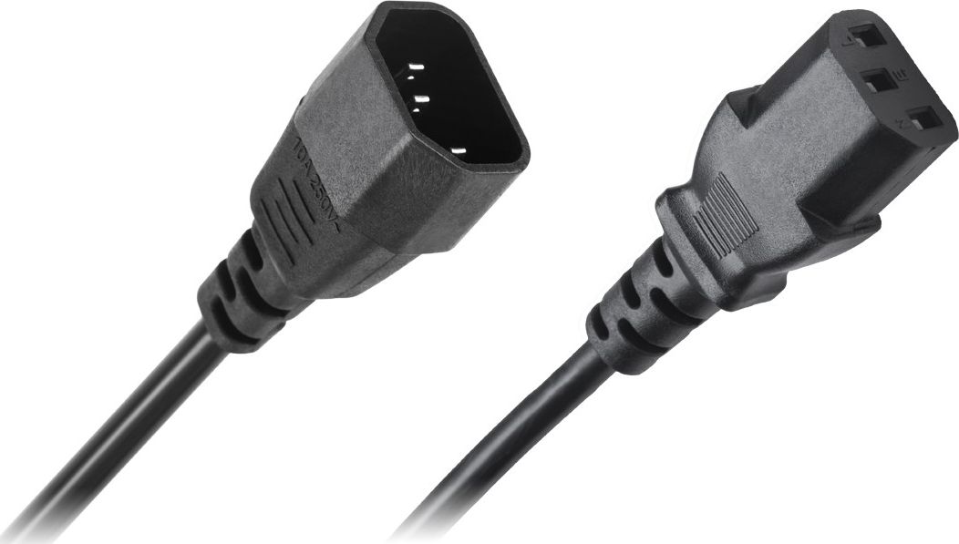 Kabel zasilający LechPol Kabel zasilający AC komputera przedłużacz 1,8m