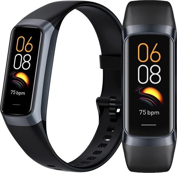 Smartband Active Band SMARTWATCH WATCH ZEGAREK CZARNY C60 Opaska FIT SMARTBAND Pulsometr iOS ANDROID AMOLED PULS