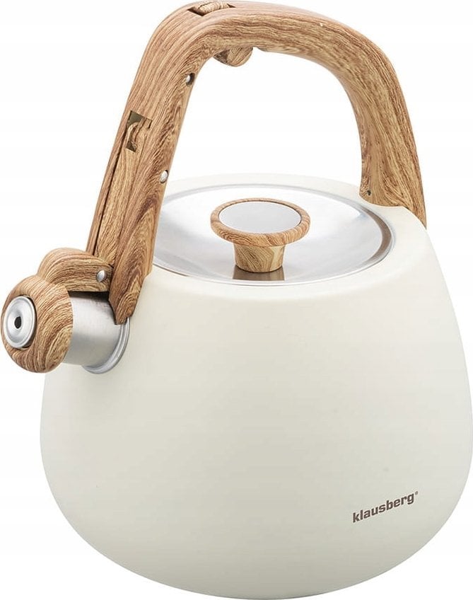 CZAJNIK STALOWY Z GWIZDKIEM 2,5L KLAUSBERG KB-7775