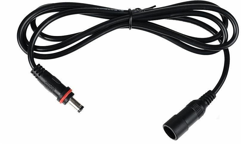 PROX 1,2 m kabel przedłużający do lamp rowerowych z akumulatorem