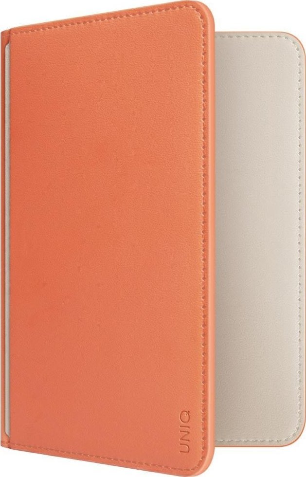 UNIQ Belmont Passport Case RFID Blocking Terracotta Ivory