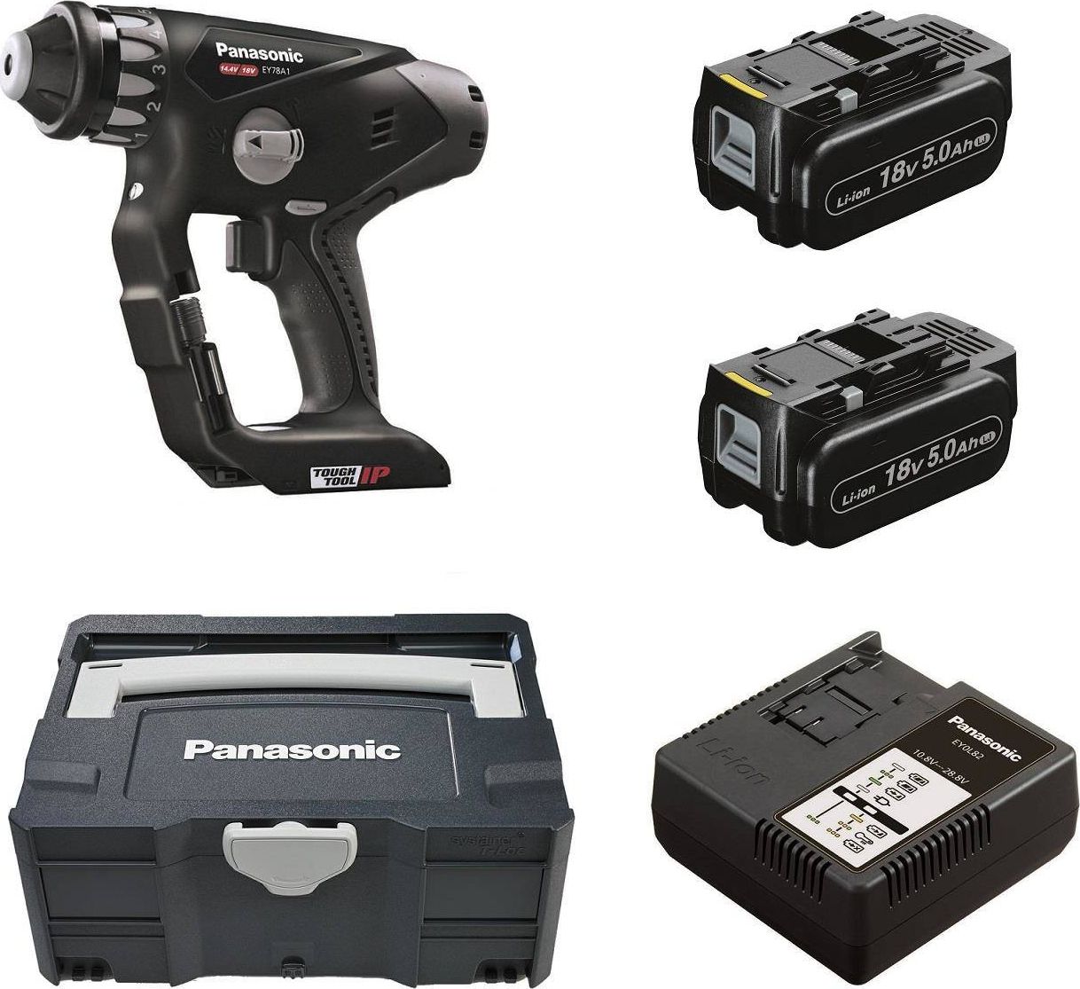 Młotowiertarka Panasonic EY78A1LJ2G 18 V