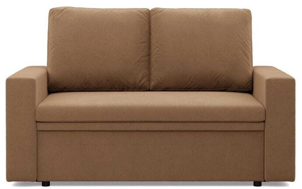 Sofa dwuosobowa, BLOM, Mikrofaza, 148x87x90 cm, cappuccino