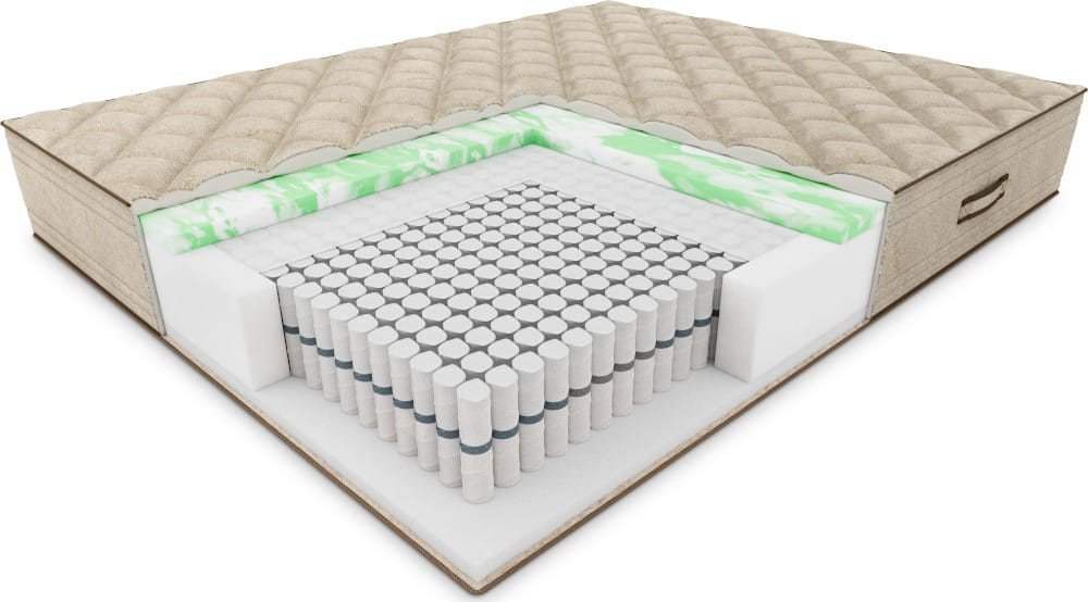 Hilding Hilding Materac Naturalny BREVA 120x200 Linen