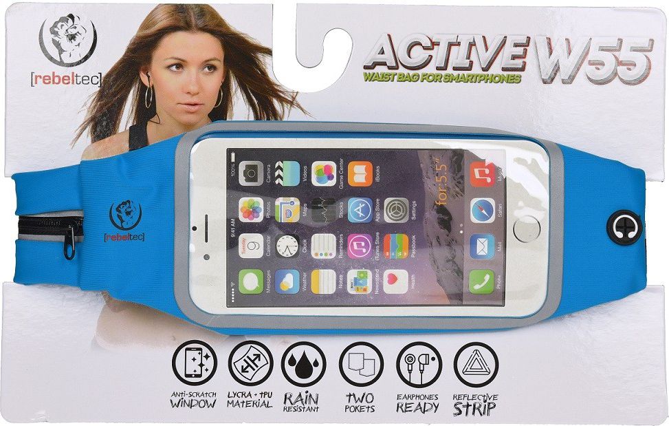 Rebeltec Pas na telefon 5.5” Active W55 (AKGPAREBLSPP0002)