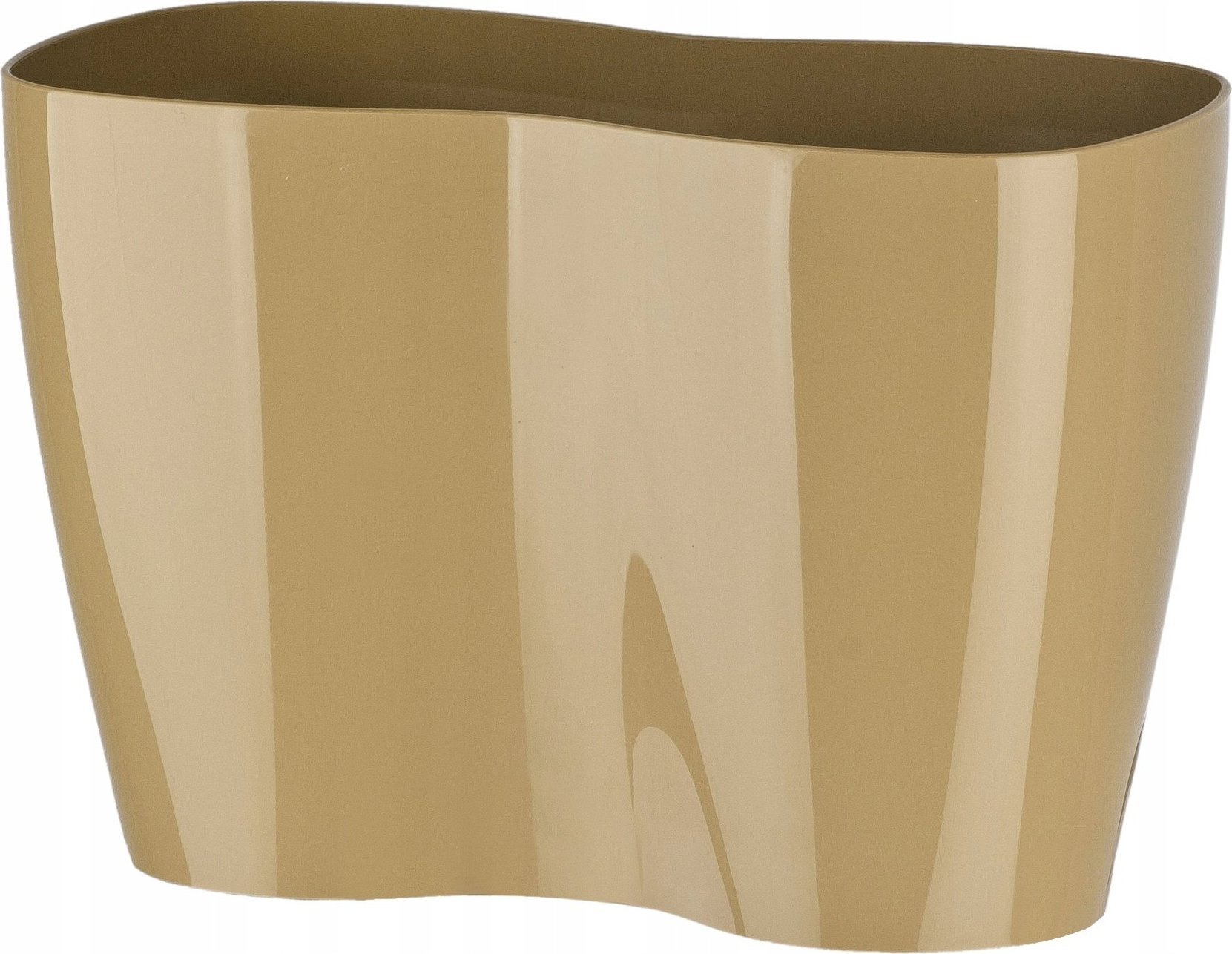 Kadax Doniczka Osłonka Na Storczyk Kwiaty Beżowa 23cm