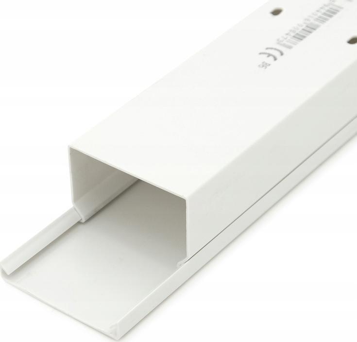 CanaLUX CANALUX LISTWA KANAŁ KABLOWY KORYTKO POKRYWA 60X40 2M BKK CNL-C-60040