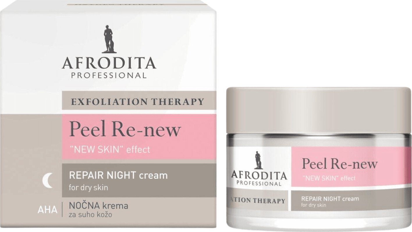 Afrodita Peel Re-New Repair Krem Na Noc Do Skóry Suchej