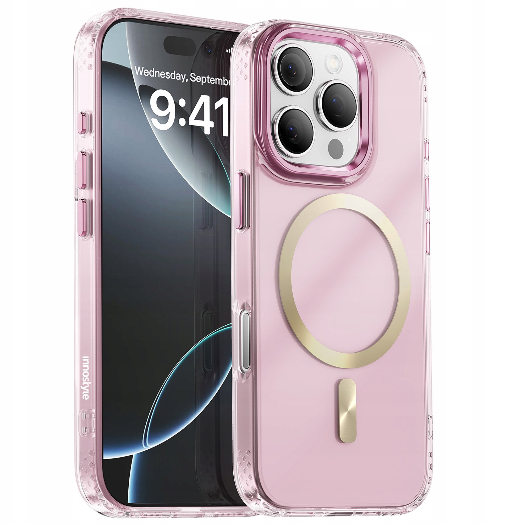INNOSTYLE ETUI MAGNETYCZNE CASE WZMOCNIONE DO MAGSAFE IPHONE 16 PRO MAX