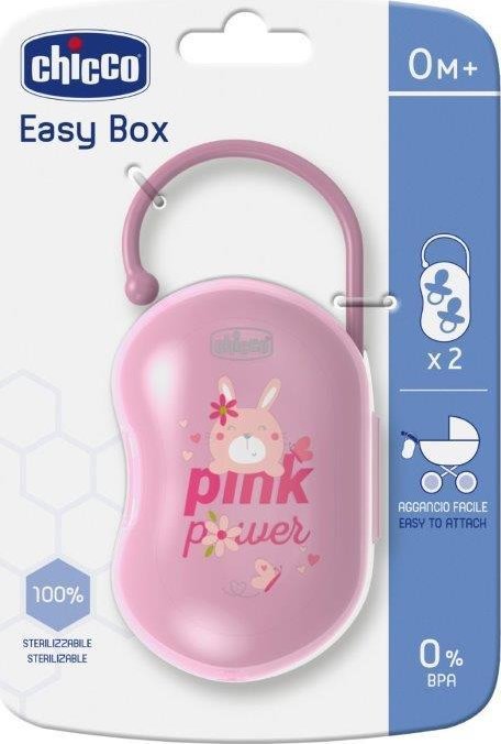 Chicco 129638 ETUI PODWÓJNE DO SMOCZKA RÓŻOWE