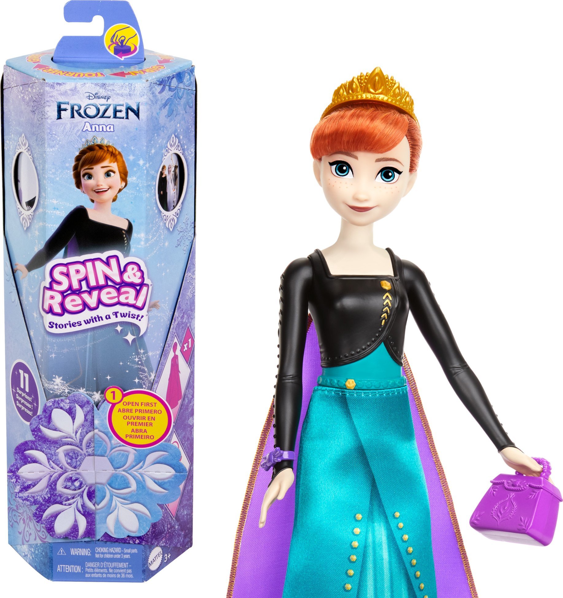 Mattel Disney Frozen Księżniczka Kraina Lodu Anna HXD27