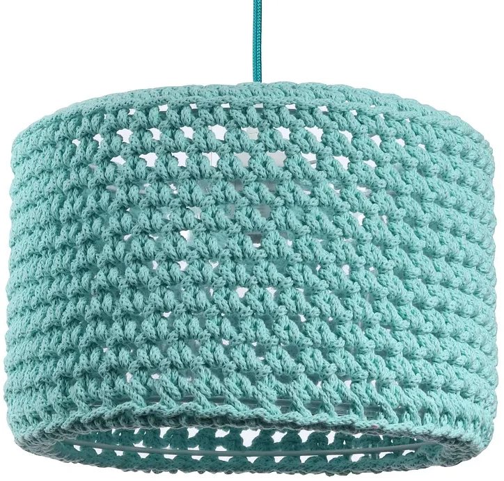 Lampa wisząca COTTON 30 turkusowa BPS KONCEPT