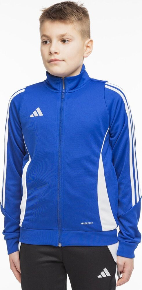 Adidas Bluza dla dzieci adidas Tiro 24 Training niebieska IR9509 140cm