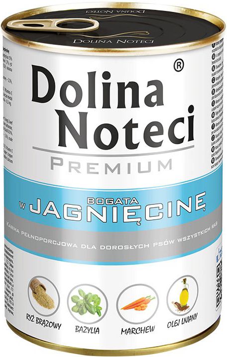 Dolina Noteci Premium z jagnięciną 400g