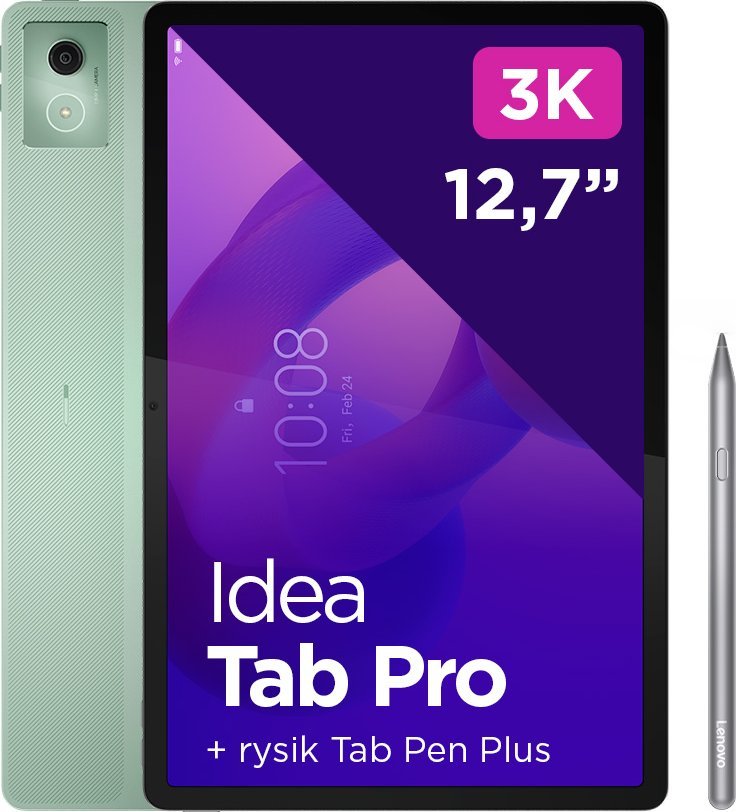Tablet Lenovo Idea Tab Pro 12.7" 128 GB Zielony + rysik (ZAE40188PL)