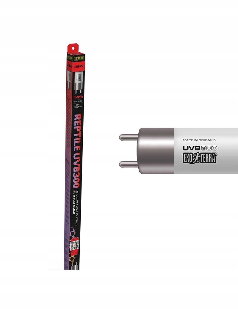 Exo Terra Reptile UVB300 świetlówka T5 do terrarium, 39 W, 85 cm